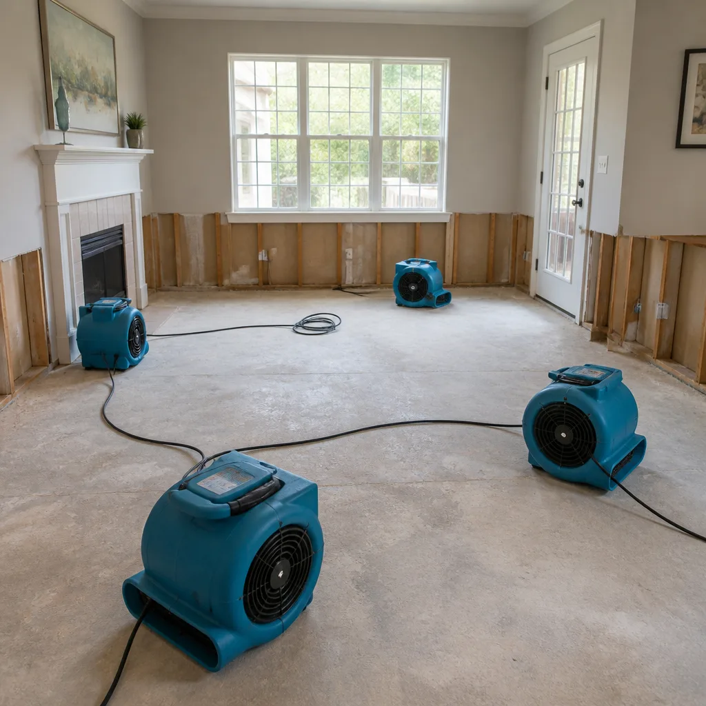 Water damage drying